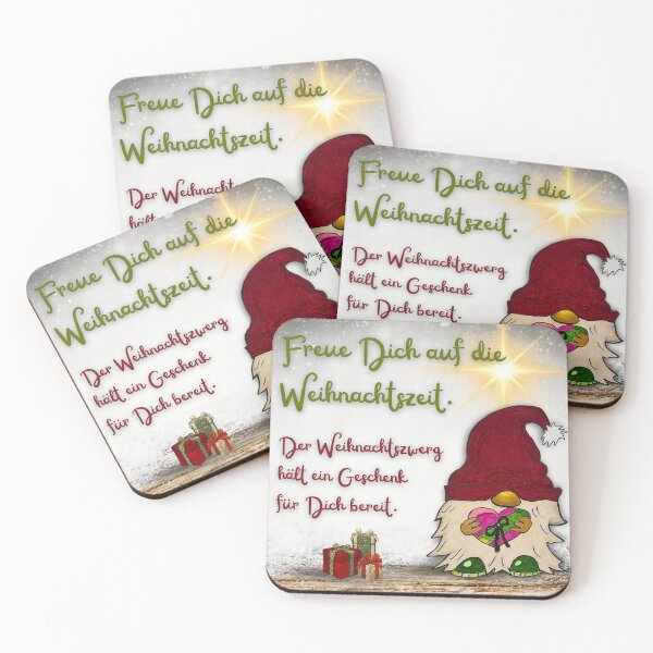 Item preview, The Christmas gnome has a gift ready designed and sold by Thorsten Jahn.