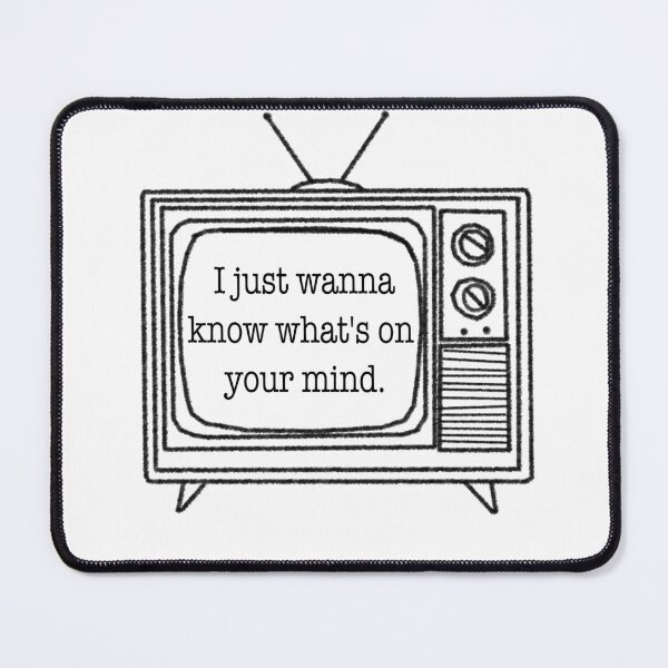 Item preview, Just wanna know what's on you mind designed and sold by Mysterious Goose .