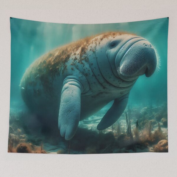 Item preview, Manatee Art #26 | Manatee Lovers designed and sold by ksgraphics222.