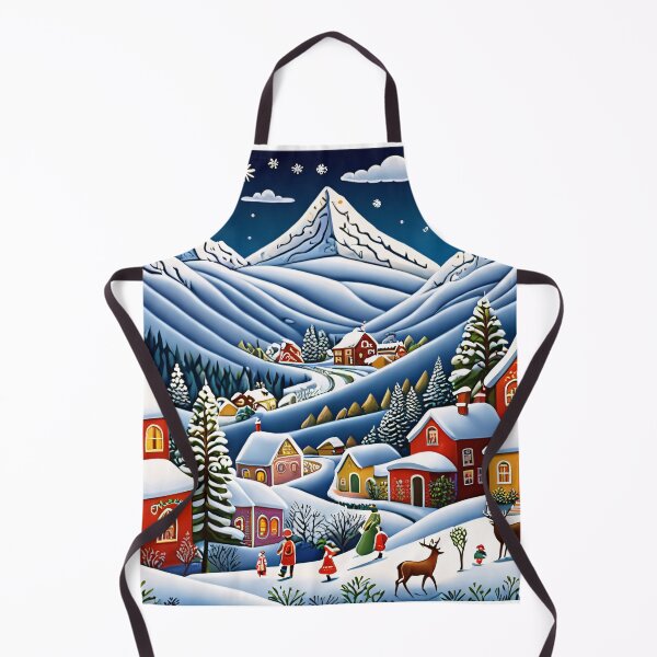 Item preview, Christmas Arrives in all its Splendor to my Enchanted Town - Naie Art designed and sold by Second Draft Visuals.