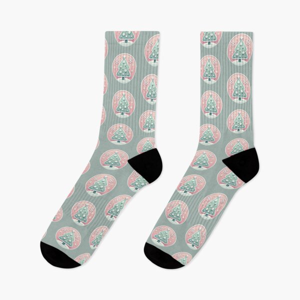 Item preview, Pastel Christmas Tree with Snowflakes || Welcome 2025 || Gifts, accessories, socks, bags, christmas... designed and sold by AG-Product.