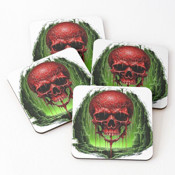 Item preview, Infernal Skull Dripping Horror in the Abyss designed and sold by Amanda's Factory.