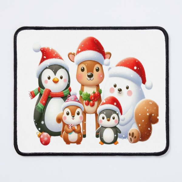 Item preview, Christmas With Sweet Animals designed and sold by Hungraders.