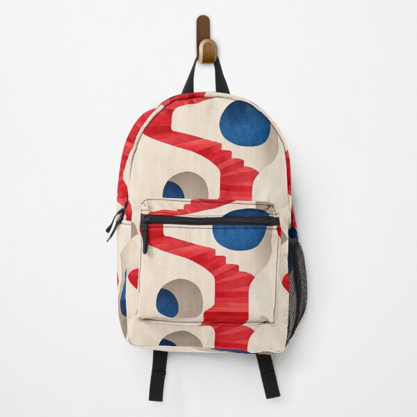 Item preview, Architectural Dreams - Red-Blue designed and sold by MindKunst.