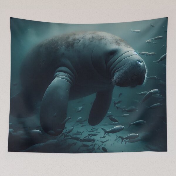 Item preview, Manatee Art #32 | Manatee Lovers designed and sold by ksgraphics222.