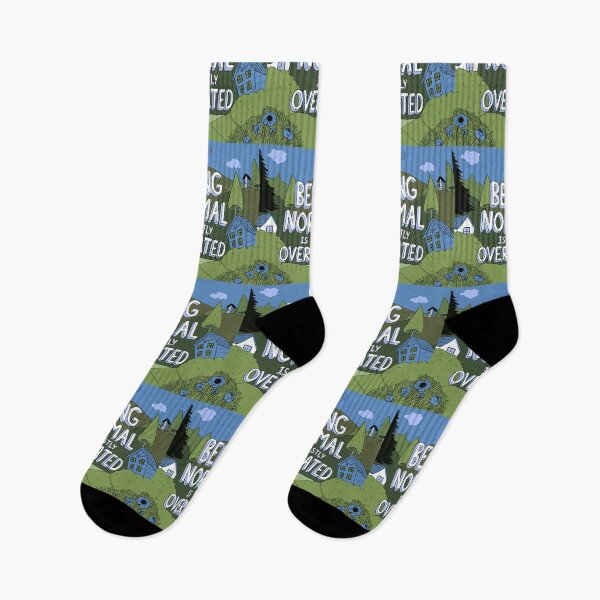 Item preview, Being Normal Is Vastly Overrated – Celebrate Uniqueness - Doodle designed and sold by pixelated_echoes.