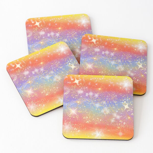 Item preview, Rainbow, colourflul, sparkle, glitter, vibrant background designed and sold by Eternity Eventually.