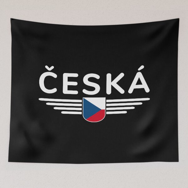 Item preview, Stylish Czech Republic fan design designed and sold by ElvisU.