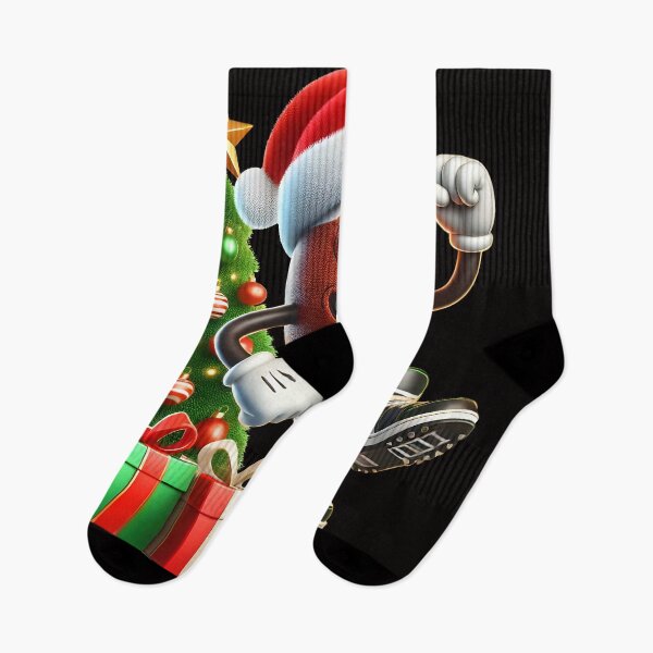 Item preview,  Festive Football Holiday christmas Design – Perfect Gift for Sports Lovers designed and sold by DrawHandArt.