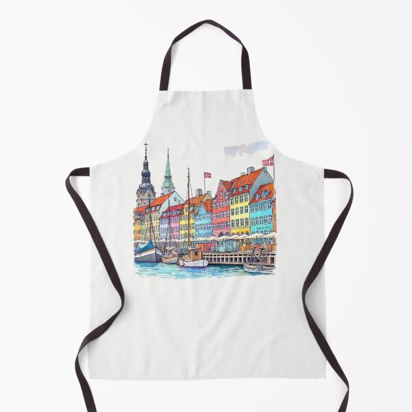 Item preview, Vibrant of Nyhavn: Denmark's Iconic Harbor, designed and sold by PaintMeWorld.