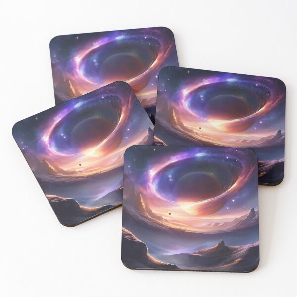 Item preview, Colorful Black Hole Cosmic Space Landscape designed and sold by OxiSkor.