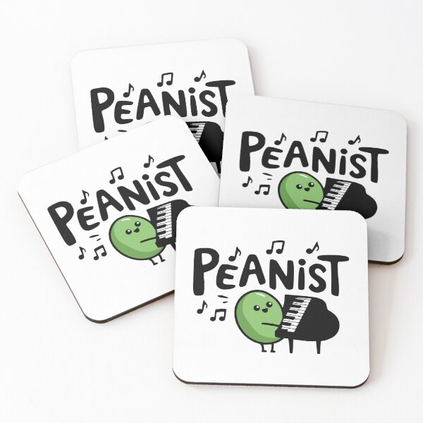 Item preview, Peanist! Cute Pea Music Pun designed and sold by PMCreative.