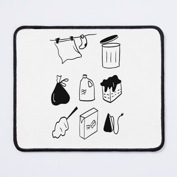 Item preview, Tidy Vibes: Simple Cleaning Tool Illustrations designed and sold by RM-Journey.