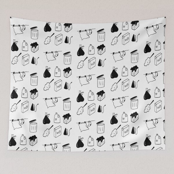 Item preview, Tidy Vibes: Simple Cleaning Tool Illustrations designed and sold by RM-Journey.