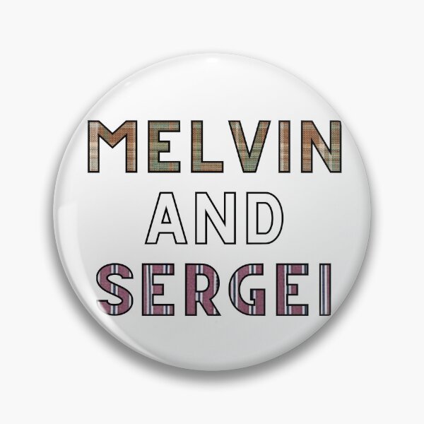 Item preview, melvin and sergei designed and sold by createdbysydd.