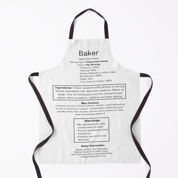 Item preview, Baker Label designed and sold by Sweet-Stitches.