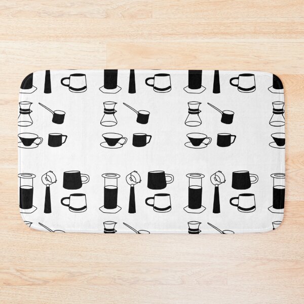 Item preview, Coffee Lover’s Tools: Simple Black & White Art designed and sold by RM-Journey.