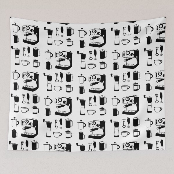 Item preview, Barista Essentials: Minimalist Line Art Design designed and sold by RM-Journey.