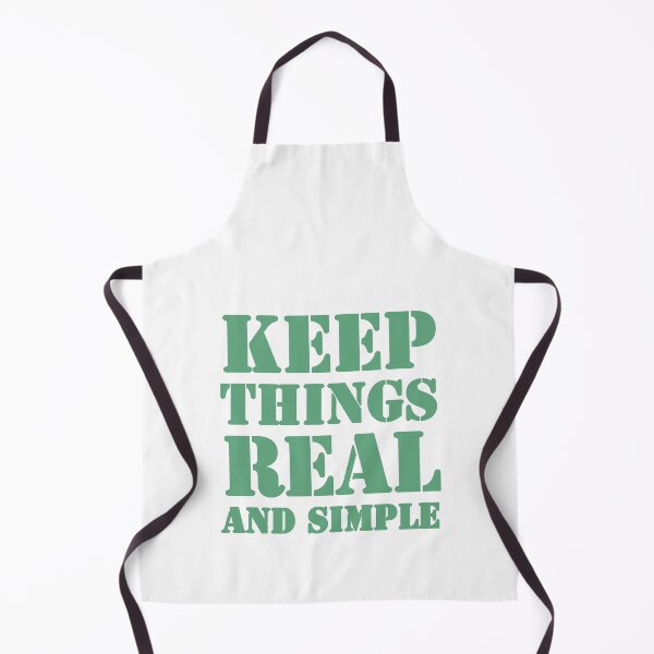 Item preview, Keep Things Real And Simple - Positive Inspirational Quotes designed and sold by Sunserize Designs.