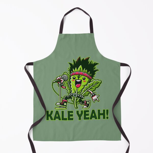 Item preview, Punk Rock Kale – A Kawaii Veggie Revolution Kale Yeah Vegetarian Vegan Gift designed and sold by Teemaniac.