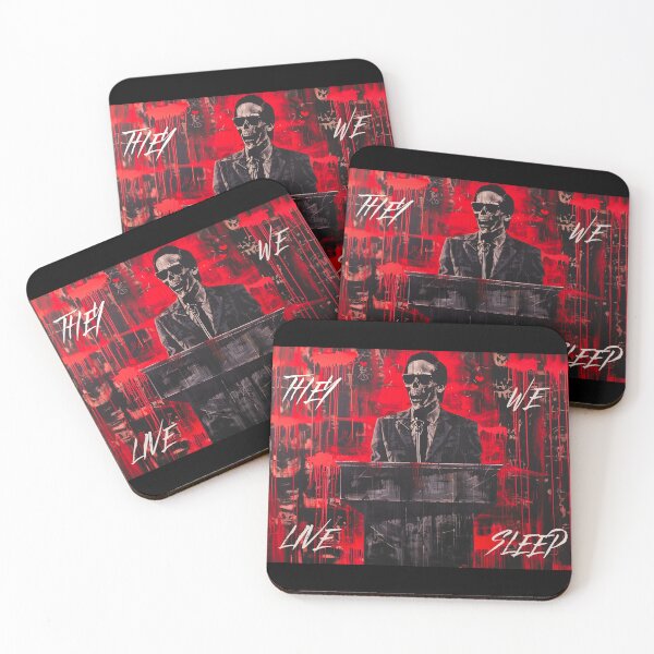 Item preview, They Live We Sleep - Crooked Politician Podium Lies designed and sold by PitchBlackIcon.