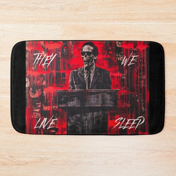 Item preview, They Live We Sleep - Crooked Politician Podium Lies designed and sold by PitchBlackIcon.