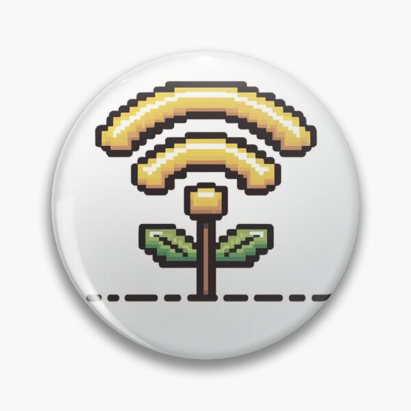 Item preview, Plant With WiFi Signal Leaves Gift For Nature And Tech Lovers designed and sold by CosmicFreedom9.
