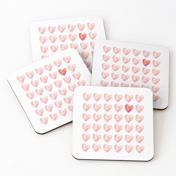 Item preview, Mini corazones y el corazón rojo designed and sold by VeenyOcicat.