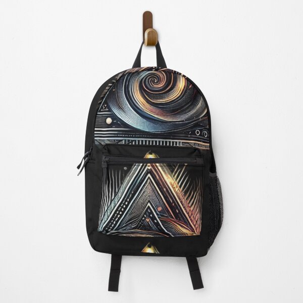 Item preview, Abstract Geometric Triangle Swirl - Cosmic Design designed and sold by Desireehaz.