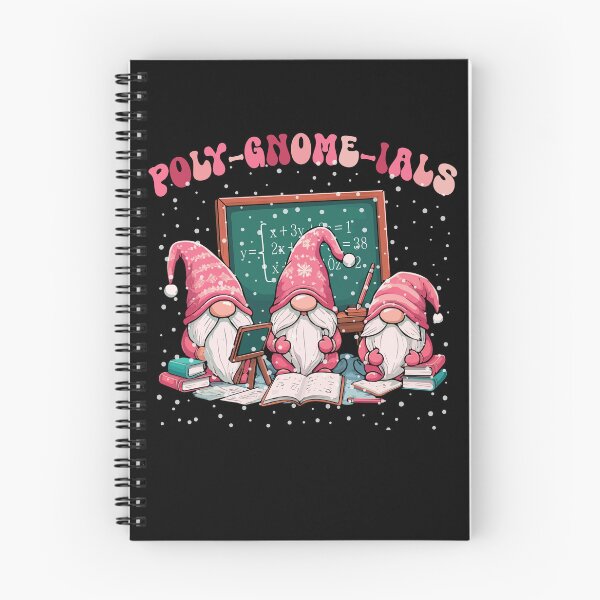Item preview, Poly-gnome-ials Math Teacher Pun Algebra Polynomial Funny Christmas mathimatic Gift For Teacher or Students designed and sold by JUSTBEELEGANT.