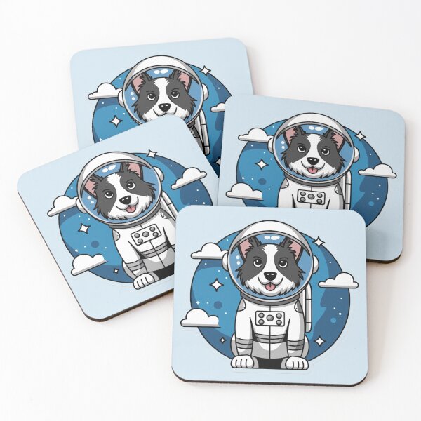 Item preview, Border Collie Astronaut - Space Dog - Dogs With Jobs designed and sold by Chrisjeffries24.