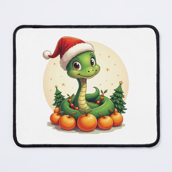 Item preview, snake christmas designed and sold by Krasnovaovaova.