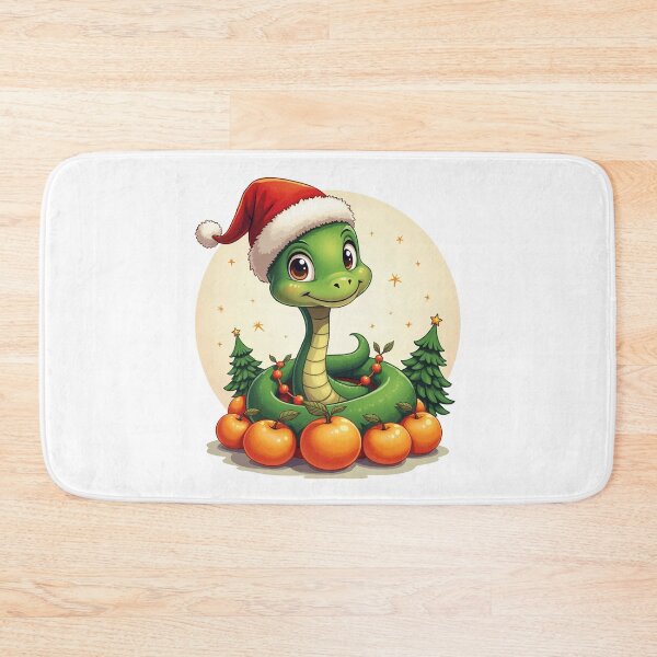 Item preview, snake christmas designed and sold by Krasnovaovaova.