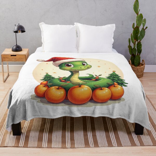 Item preview, snake christmas designed and sold by Krasnovaovaova.