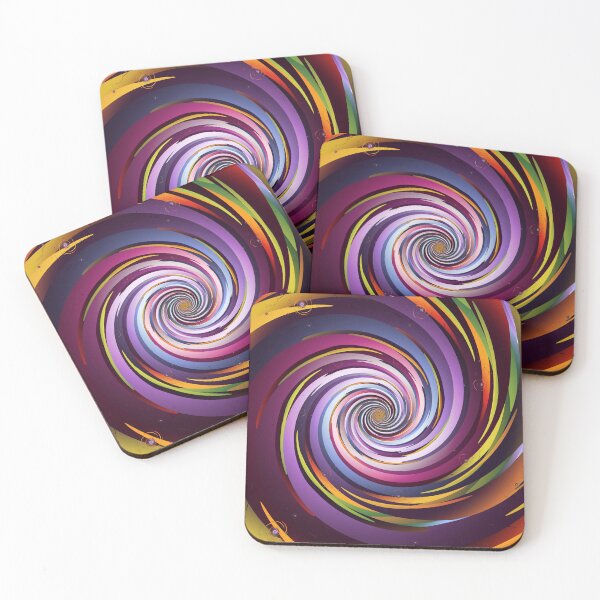 Item preview, Multicolored Vortex Spiral designed and sold by pinkal.