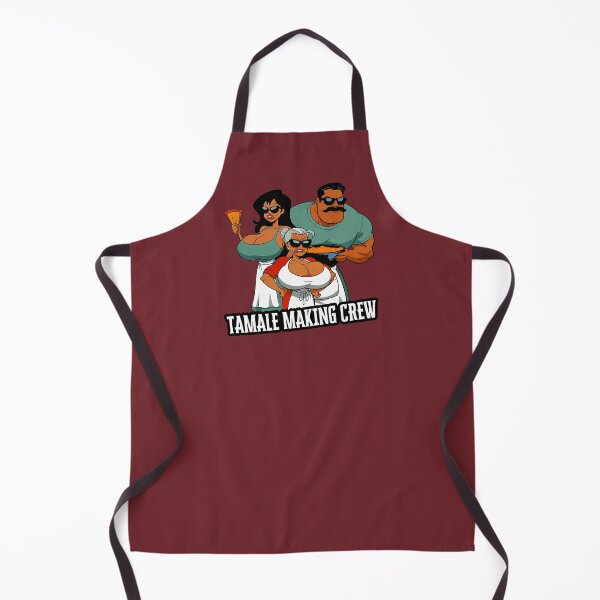 Item preview, Tamale Making Crew – Bold Mexican Christmas Design designed and sold by BaxInke.