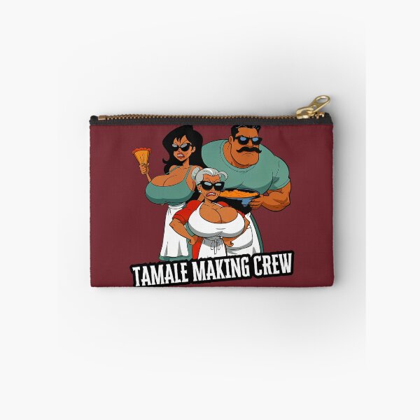 Item preview, Tamale Making Crew – Bold Mexican Christmas Design designed and sold by BaxInke.