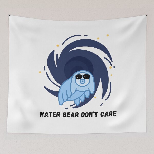 Item preview, Water Bear Don't Care designed and sold by Kindred & Thistle.
