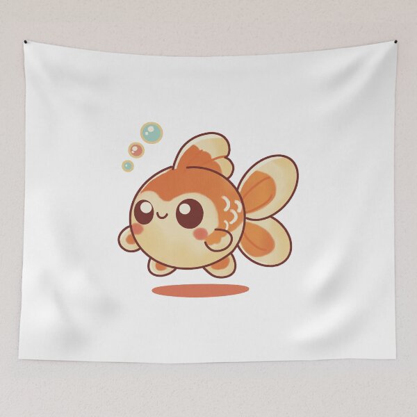 Item preview, Adorable Goldfish Joy designed and sold by PieChocolate.