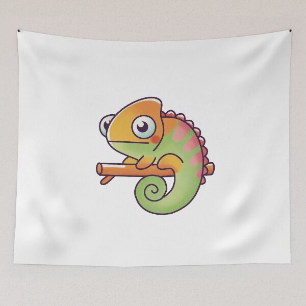Item preview, Adorable Chameleon Charm designed and sold by PieChocolate.