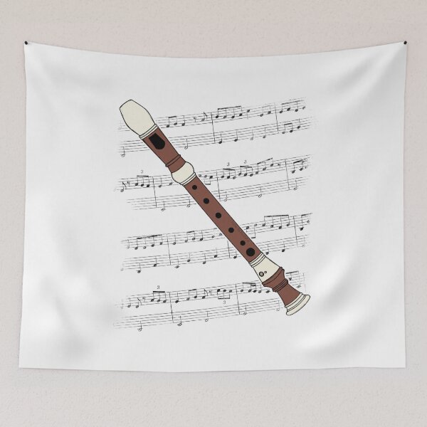 Item preview, Recorder Player Recorderist Music Notation Musician designed and sold by doodlerob.