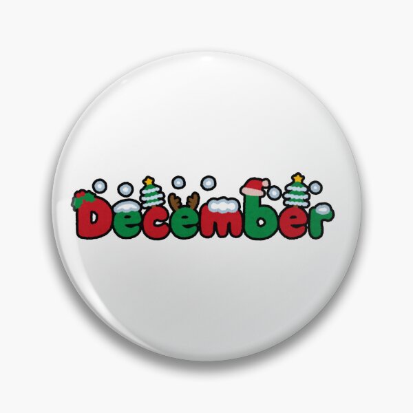 Item preview, December Minimalist Design - Festive Holiday Typography Art designed and sold by mayazia.