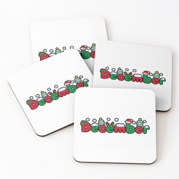 Item preview, December Minimalist Design - Festive Holiday Typography Art designed and sold by mayazia.