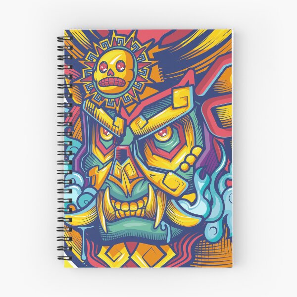 Item preview, Aztecan oni mask designed and sold by cesarzoom.