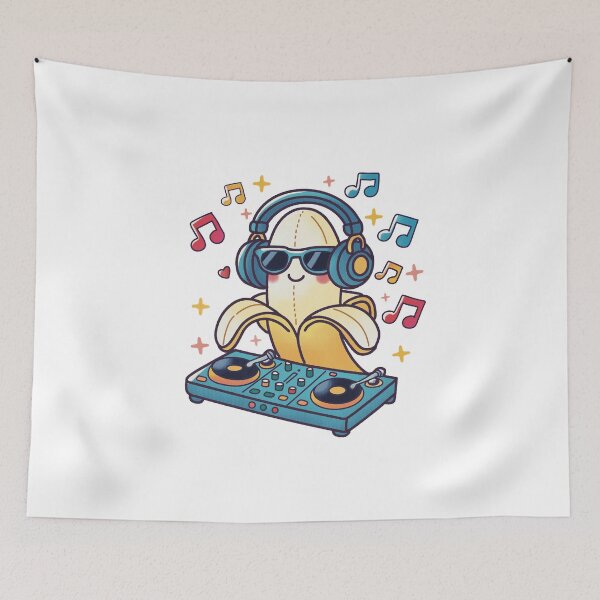 Item preview, DJ Banana Beats designed and sold by PieChocolate.