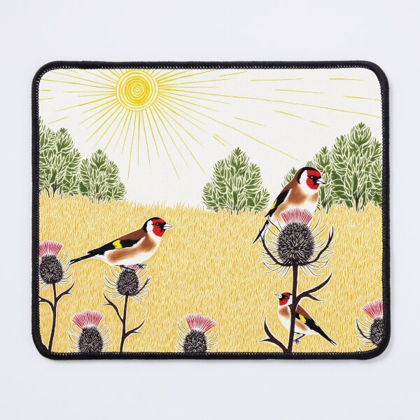 Item preview, Goldfinches on thistles designed and sold by DJVYEATES.