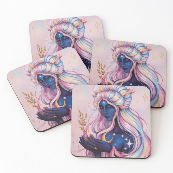 Item preview, Celestial Woman: Guardian of the Stars designed and sold by DesignMapachiss.
