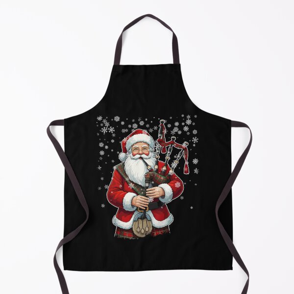 Item preview, Santa Claus Playing Bagpipes - Funny Bagpiper Player Xmas Lover Gift For Men Women Kids designed and sold by JUSTBEELEGANT.