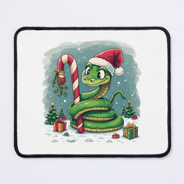 Item preview, snake christmas designed and sold by Krasnovaovaova.