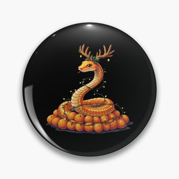 Item preview, snake christmas designed and sold by Krasnovaovaova.